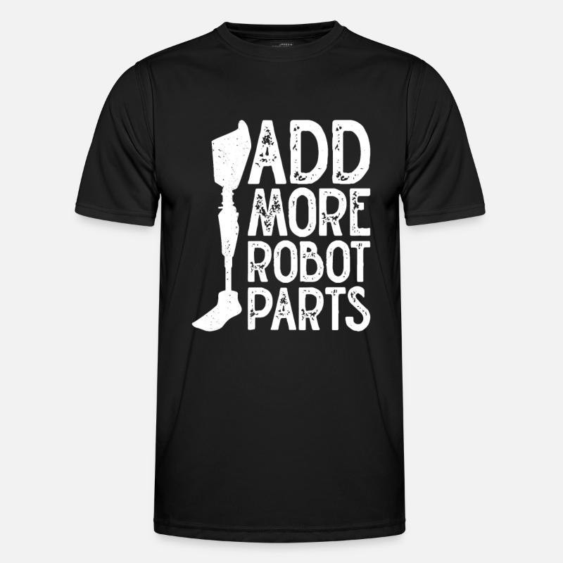Amputation - Men's Functional T-Shirt - black
