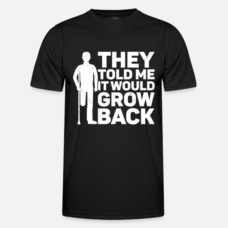 Amputation - Men's Functional T-Shirt - black