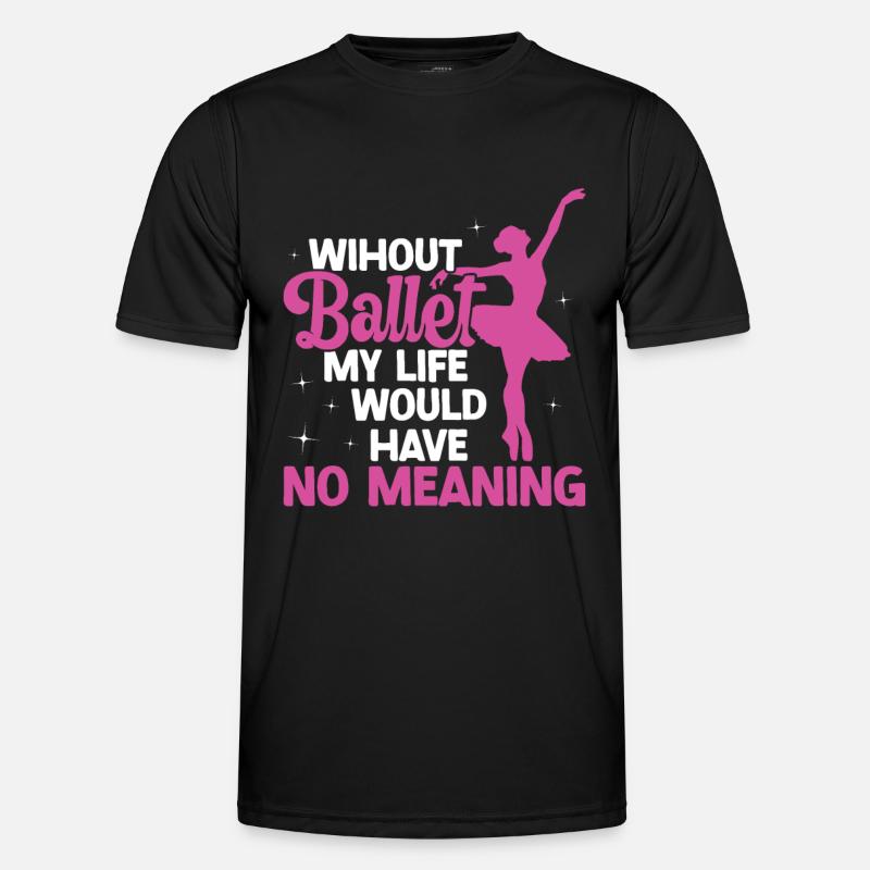 Ballett Männer Funktions-T-Shirt