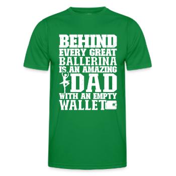 Ballet - T-shirt sport Homme - vert - Devant - AI Model Male 178 dark (178cm)