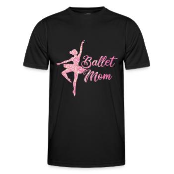 Ballet - T-shirt sport Homme - noir - Devant - AI Model Male 178 dark (178cm)