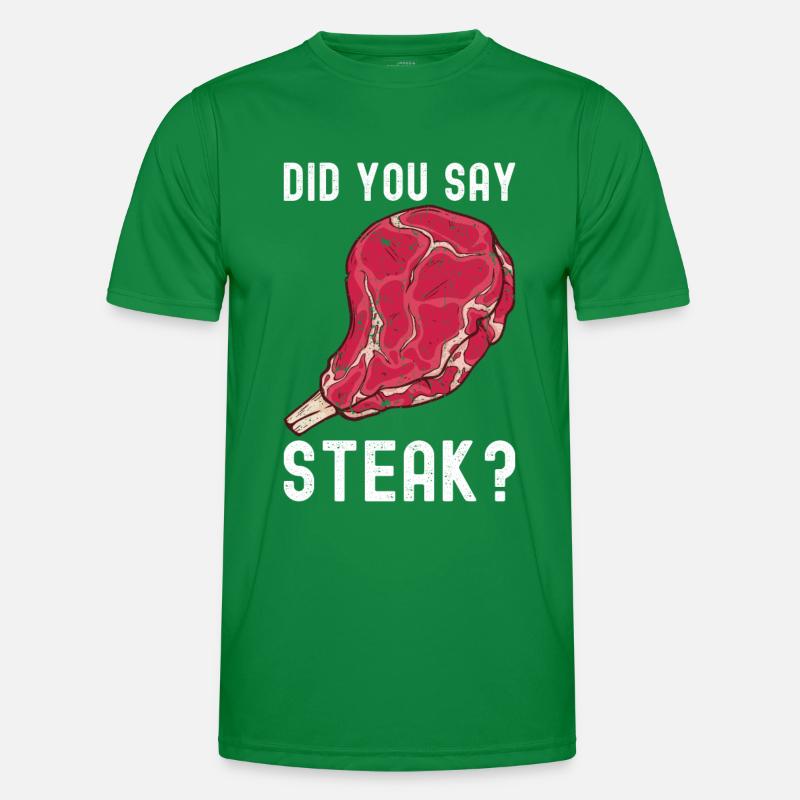 Steak Men's Functional T-Shirt