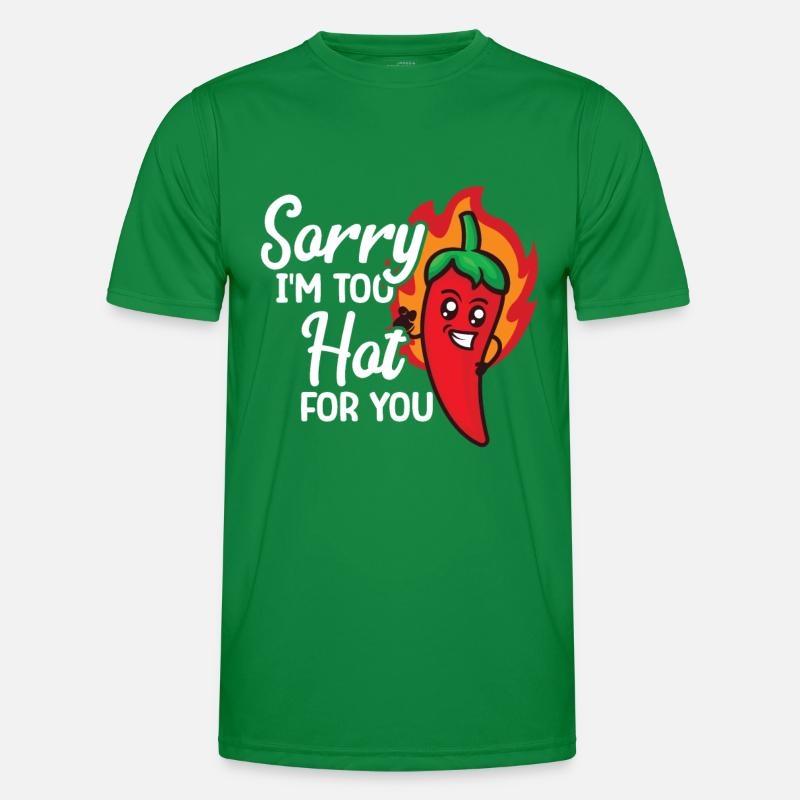 Chili-Pfeffer Männer Funktions-T-Shirt