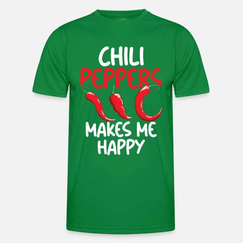Chili-Pfeffer Männer Funktions-T-Shirt