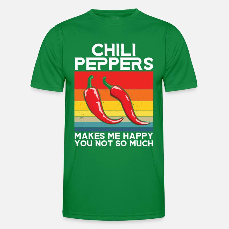 Chili-Pfeffer Männer Funktions-T-Shirt
