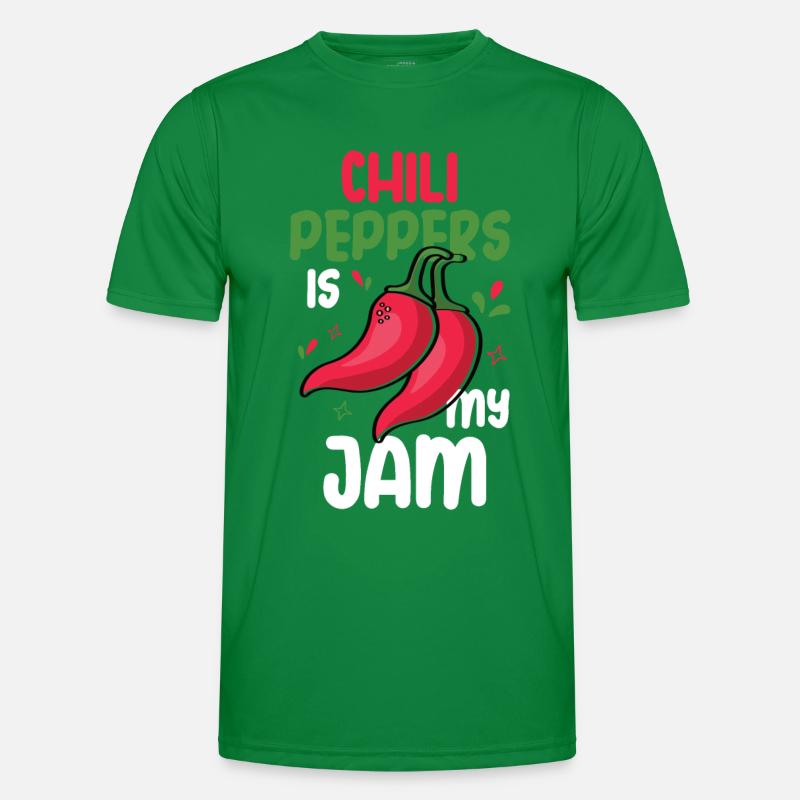 Chili-Pfeffer Männer Funktions-T-Shirt