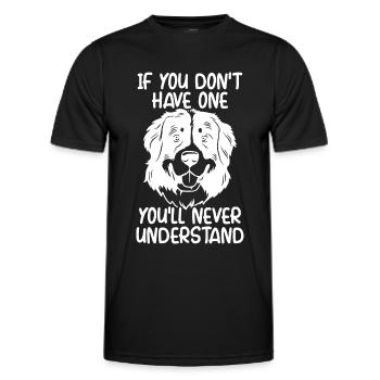 Berner - Männer Funktions-T-Shirt - Schwarz - Vorne - AI Model Male 178 dark (178cm)