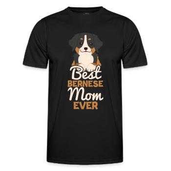 Berner - Männer Funktions-T-Shirt - Schwarz - Vorne - AI Model Male 178 dark (178cm)