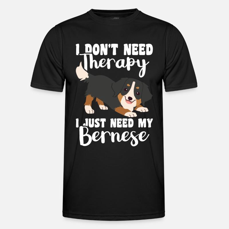 Bernese - Men's Functional T-Shirt - black
