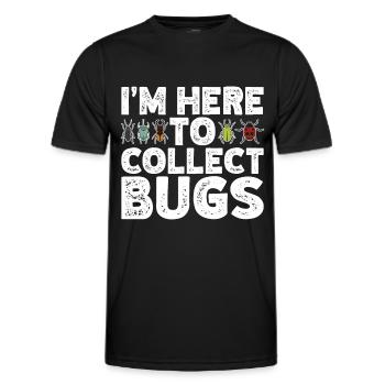 Insecte - T-shirt sport Homme - noir - Devant - AI Model Male 178 dark (178cm)