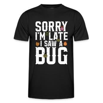 Insecte - T-shirt sport Homme - noir - Devant - AI Model Male 178 dark (178cm)
