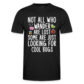 Insecte - T-shirt sport Homme - noir - Devant - AI Model Male 178 dark (178cm)