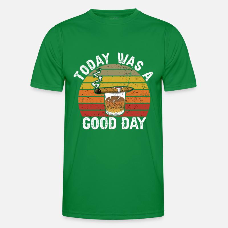 Cigar cigarette smokers Men's Functional T-Shirt