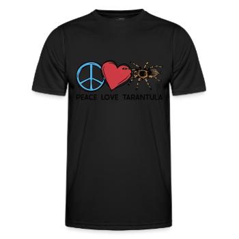 Tarantula - Men's Functional T-Shirt - black - Front - AI Model Male 178 dark (178cm)