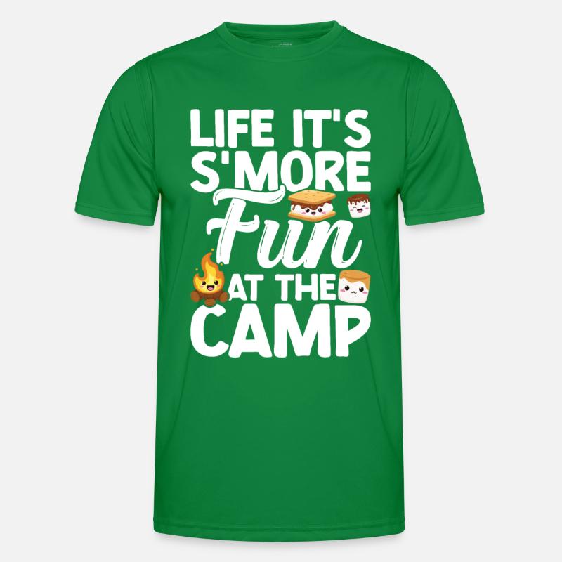 Marshmallow S'more Men's Functional T-Shirt