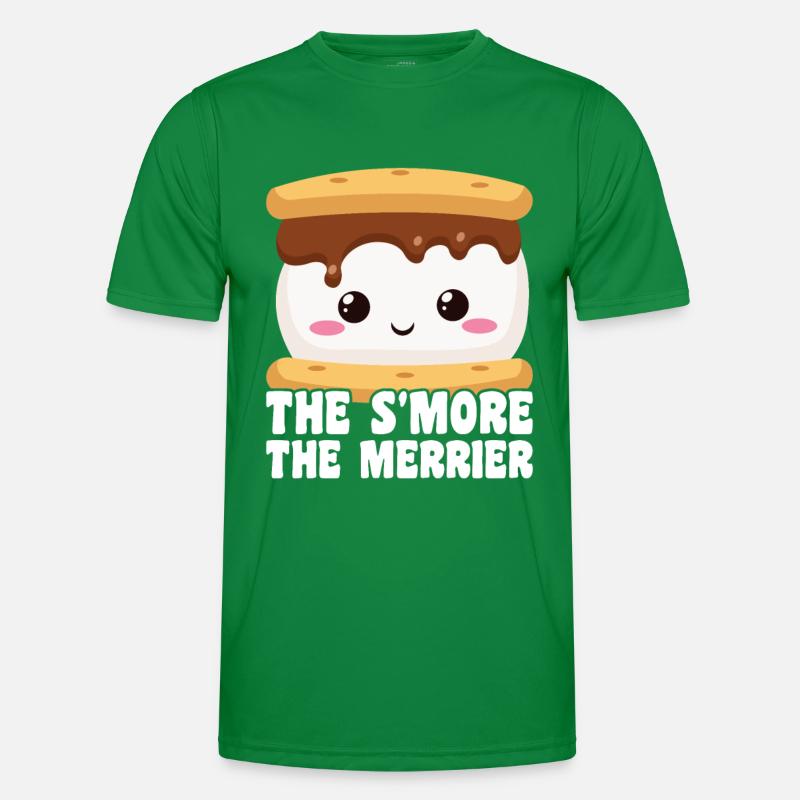 Marshmallow S'more Men's Functional T-Shirt