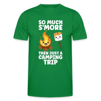 Marshmallow S'more - Men's Functional T-Shirt - kelly green - Front - AI Model Male 178 dark (178cm)