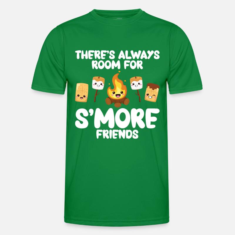 Marshmallow S'more Men's Functional T-Shirt