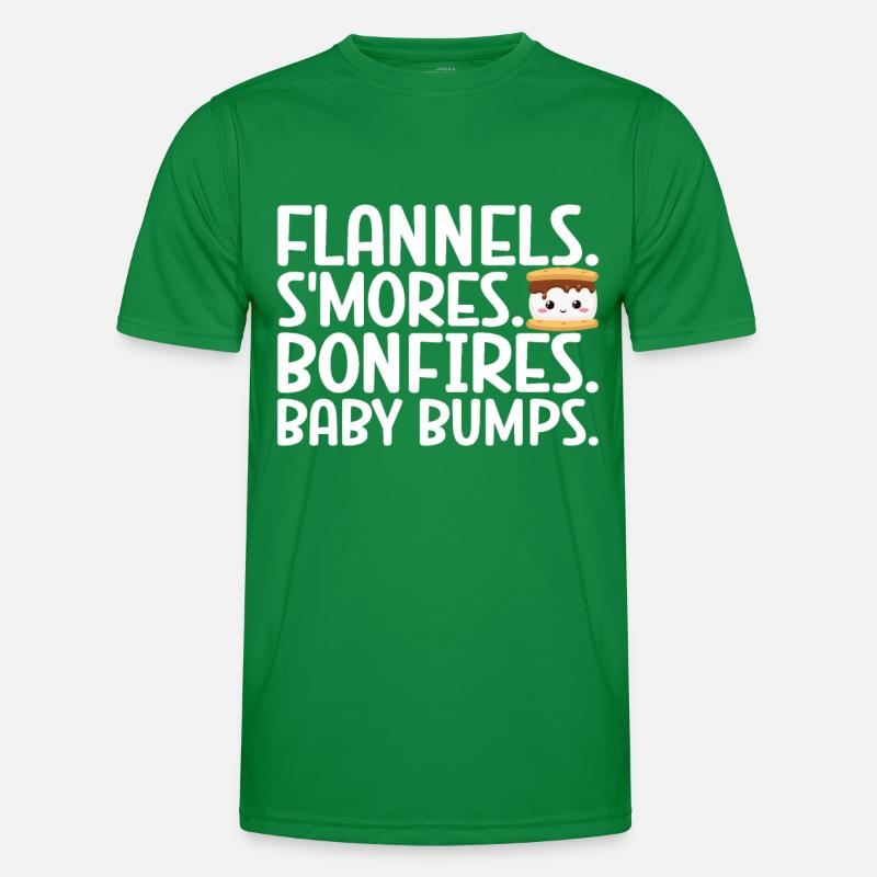 Marshmallow S'more Men's Functional T-Shirt