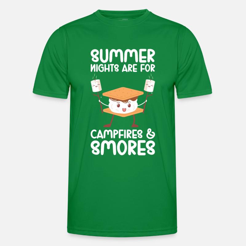 Marshmallow S'more Men's Functional T-Shirt