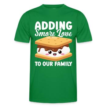Marshmallow S'more - Men's Functional T-Shirt - kelly green - Front - AI Model Male 178 dark (178cm)