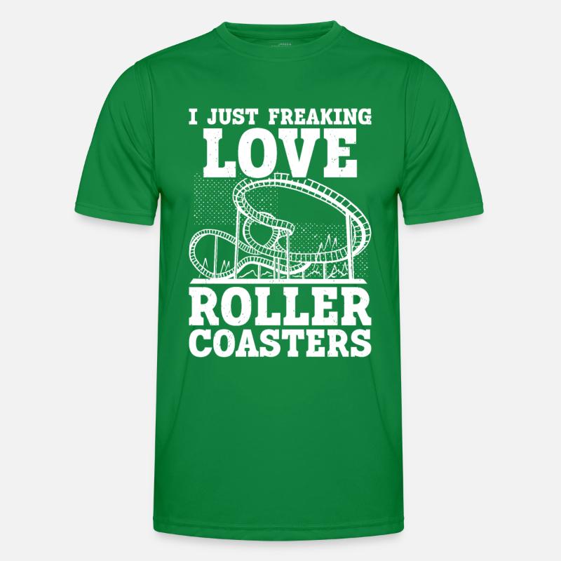 Roller coaster Men's Functional T-Shirt