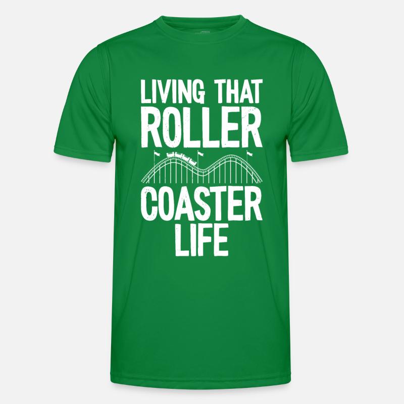Roller coaster Men's Functional T-Shirt