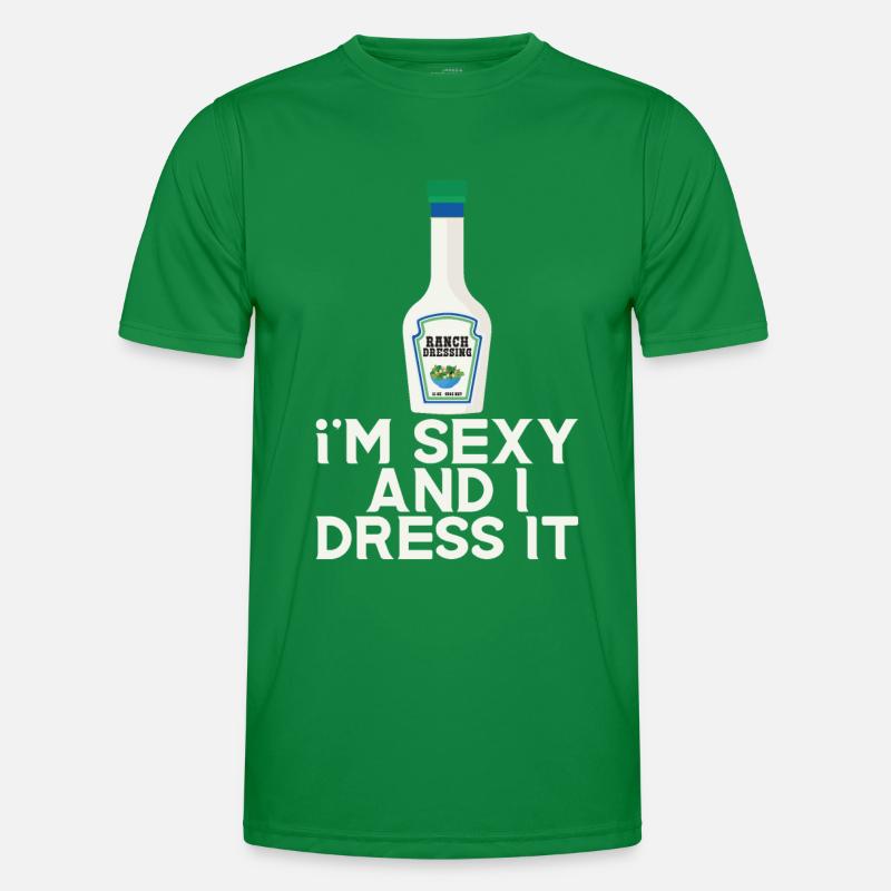 Ranch -Dressing -Ranch -Salatdressing Männer Funktions-T-Shirt