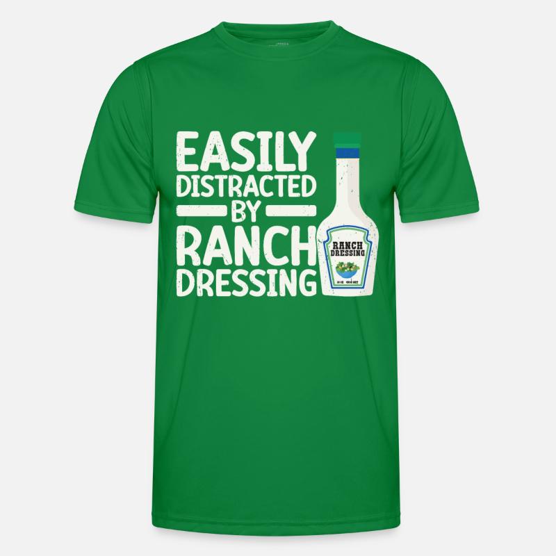 Ranch -Dressing -Ranch -Salatdressing Männer Funktions-T-Shirt