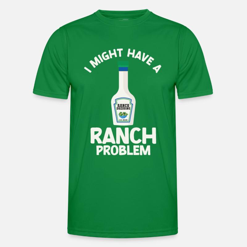 Ranch -Dressing -Ranch -Salatdressing Männer Funktions-T-Shirt