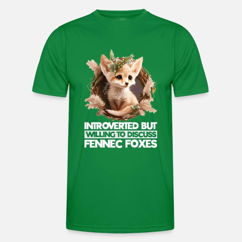 Fennec Fox Männer Funktions-T-Shirt