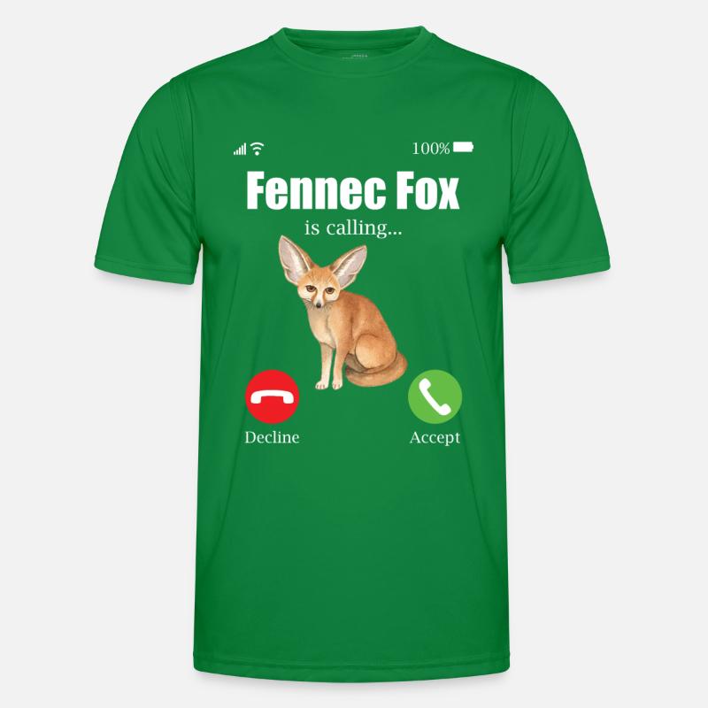 Fennec Fox Männer Funktions-T-Shirt