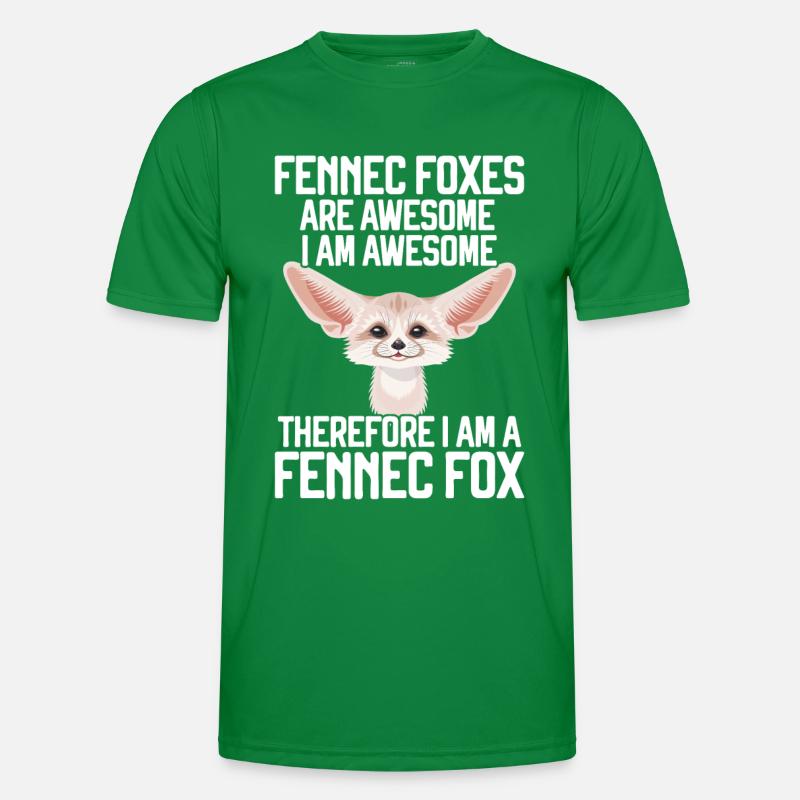 Fennec Fox Männer Funktions-T-Shirt