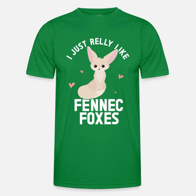 Fennec Fox Männer Funktions-T-Shirt