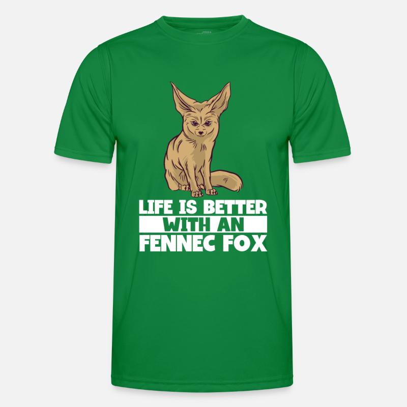 Fennec Renard T-shirt sport Homme