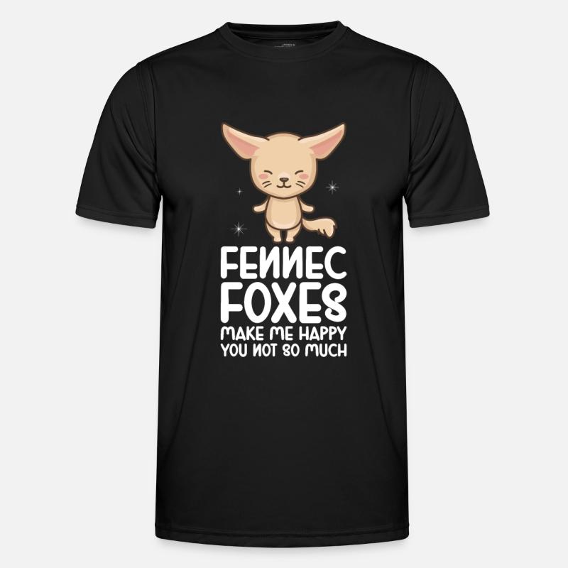 Fennec Fox - Men's Functional T-Shirt - black