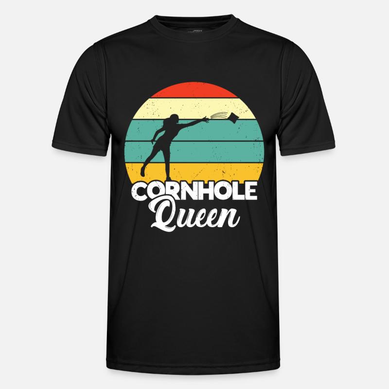 Cornhole - Men's Functional T-Shirt - black