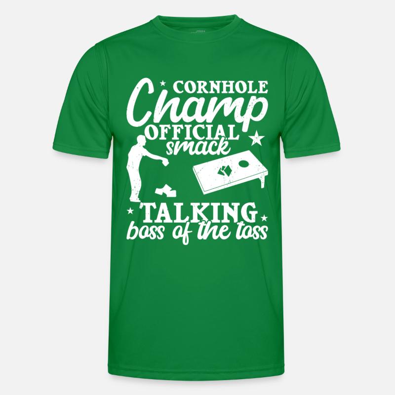 Cornhole T-shirt sport Homme
