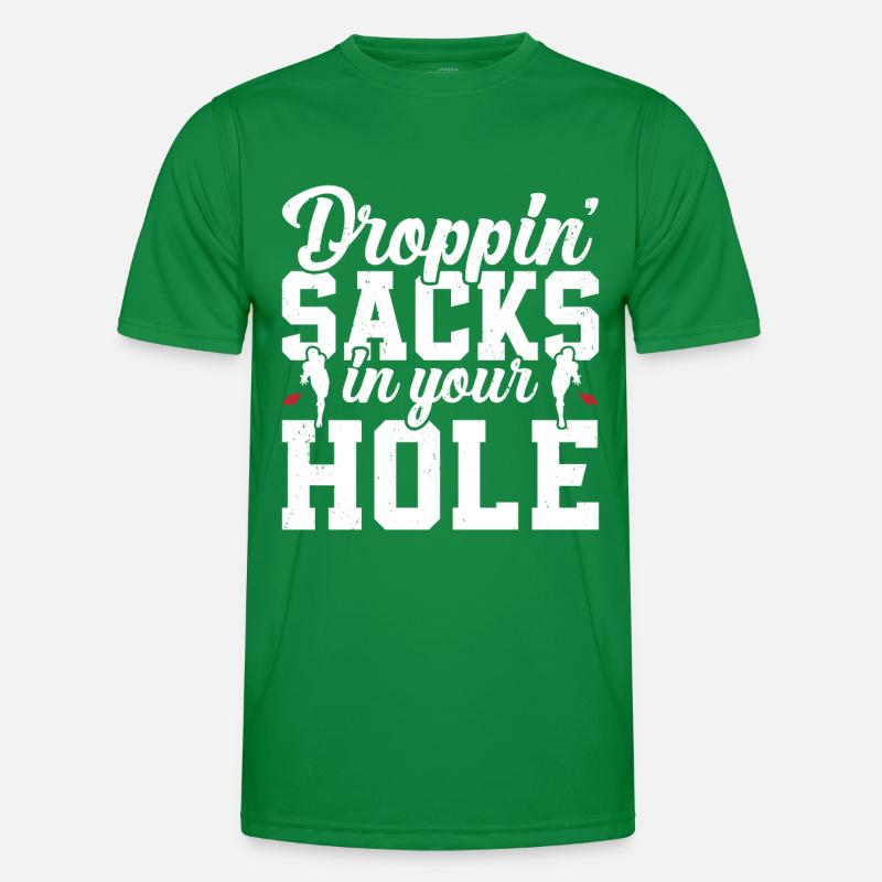 Cornhole Männer Funktions-T-Shirt