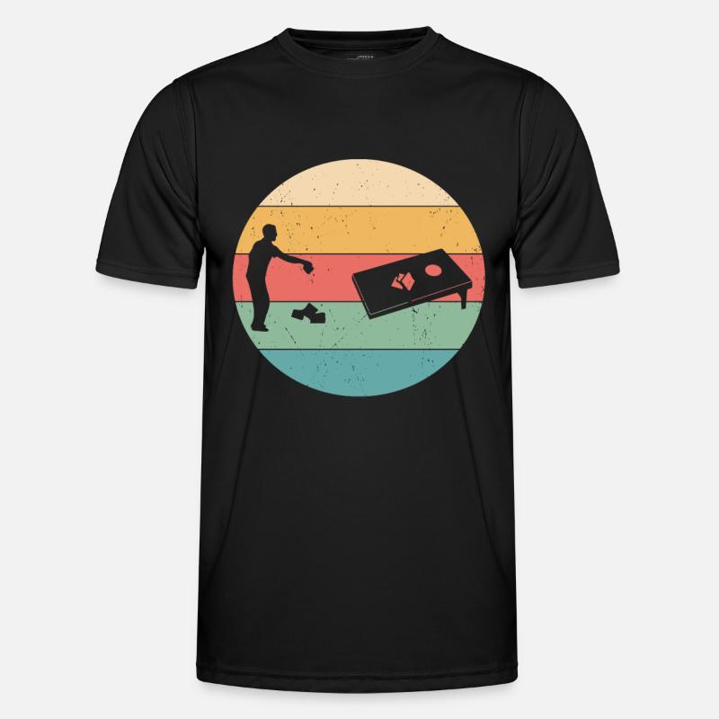 Cornhole - Men's Functional T-Shirt - black