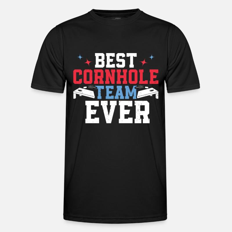 Cornhole - Men's Functional T-Shirt - black