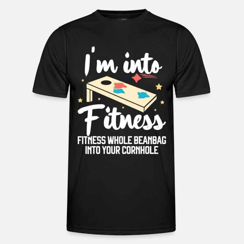 Cornhole - Men's Functional T-Shirt - black