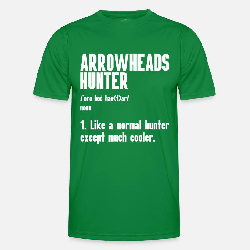 Arrowhead Hunting Artifacts Archery Men's Functional T-Shirt
