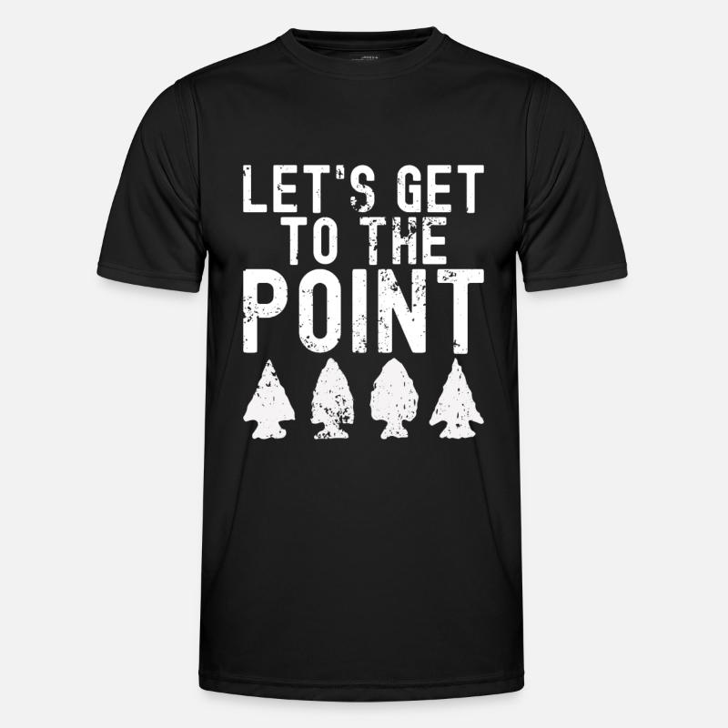 Arrowhead Hunting Artifacts Archery - Men's Functional T-Shirt - black