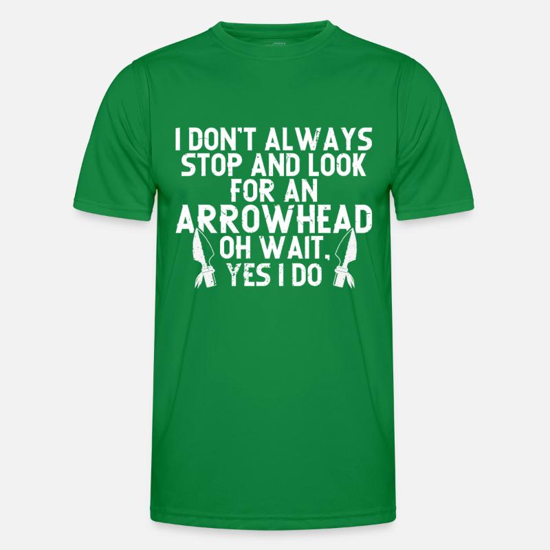 Arrowhead Hunting Artifacts Archery Men's Functional T-Shirt
