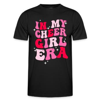 Pom-pom girl Cheerleading Jeunes - T-shirt sport Homme - noir - Devant - AI Model Male 178 dark (178cm)