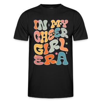 Cheerleadermädchen Cheerleading Jubel Jugend - Männer Funktions-T-Shirt - Schwarz - Vorne - AI Model Male 178 dark (178cm)