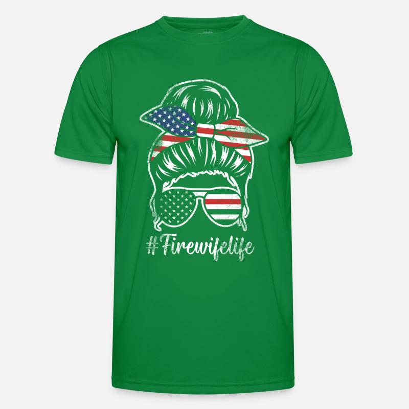 Équipes de pompiers ́ T-shirt sport Homme