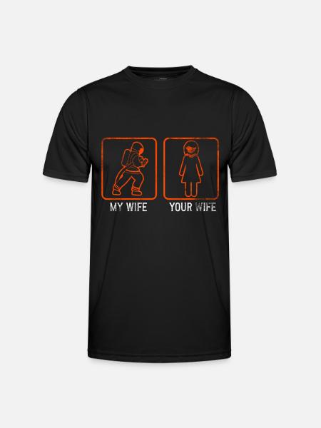 Firefighter Fire Crews ́ - Men's Functional T-Shirt - black