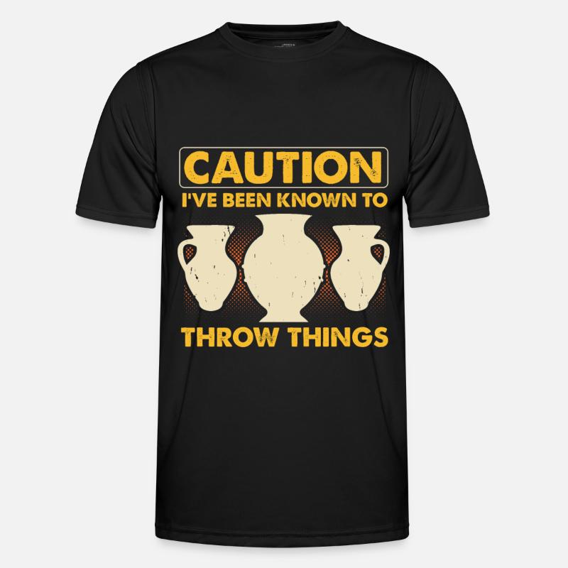 Ceramic Pottery Sculpture Men's Functional T-Shirt